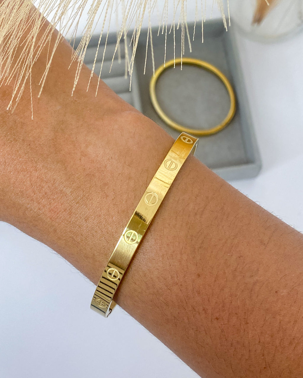 Bracelete Marian Banhado em Ouro 18k